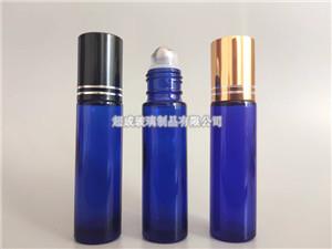 (藍(lán)色滾珠瓶,藍(lán)色滾珠玻璃瓶)